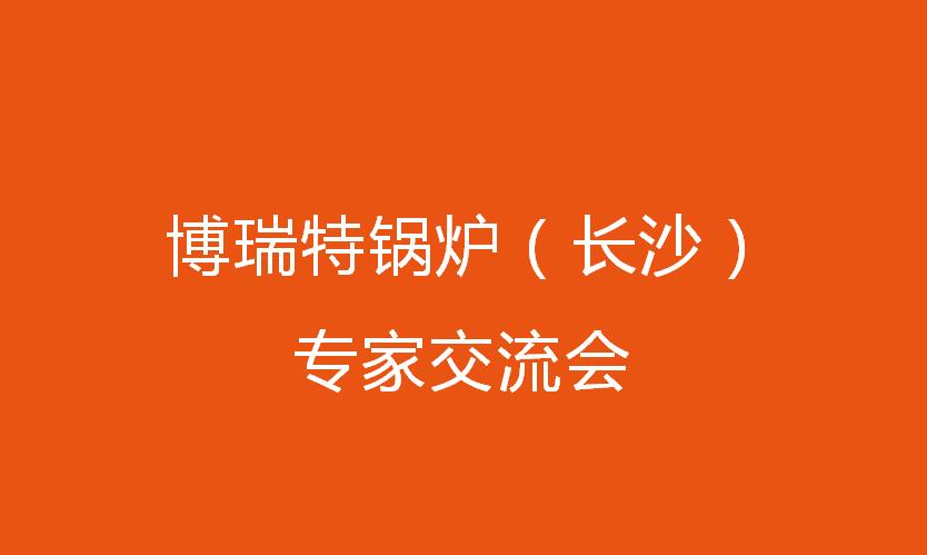博瑞特鍋爐（長(zhǎng)沙）專家交流會(huì)圓滿落幕！